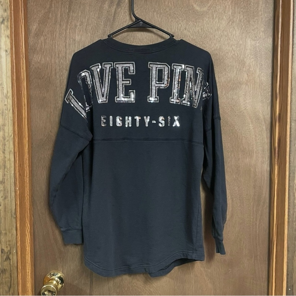 Victorias Secret Pink Bling Crewneck‎ Sweatshirt Extra Small